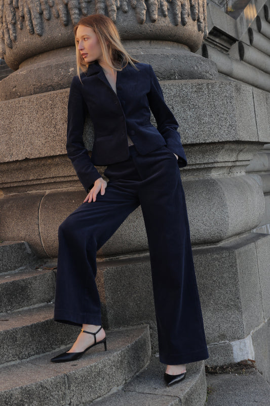 Premiere Sapphire Corduroy Pant