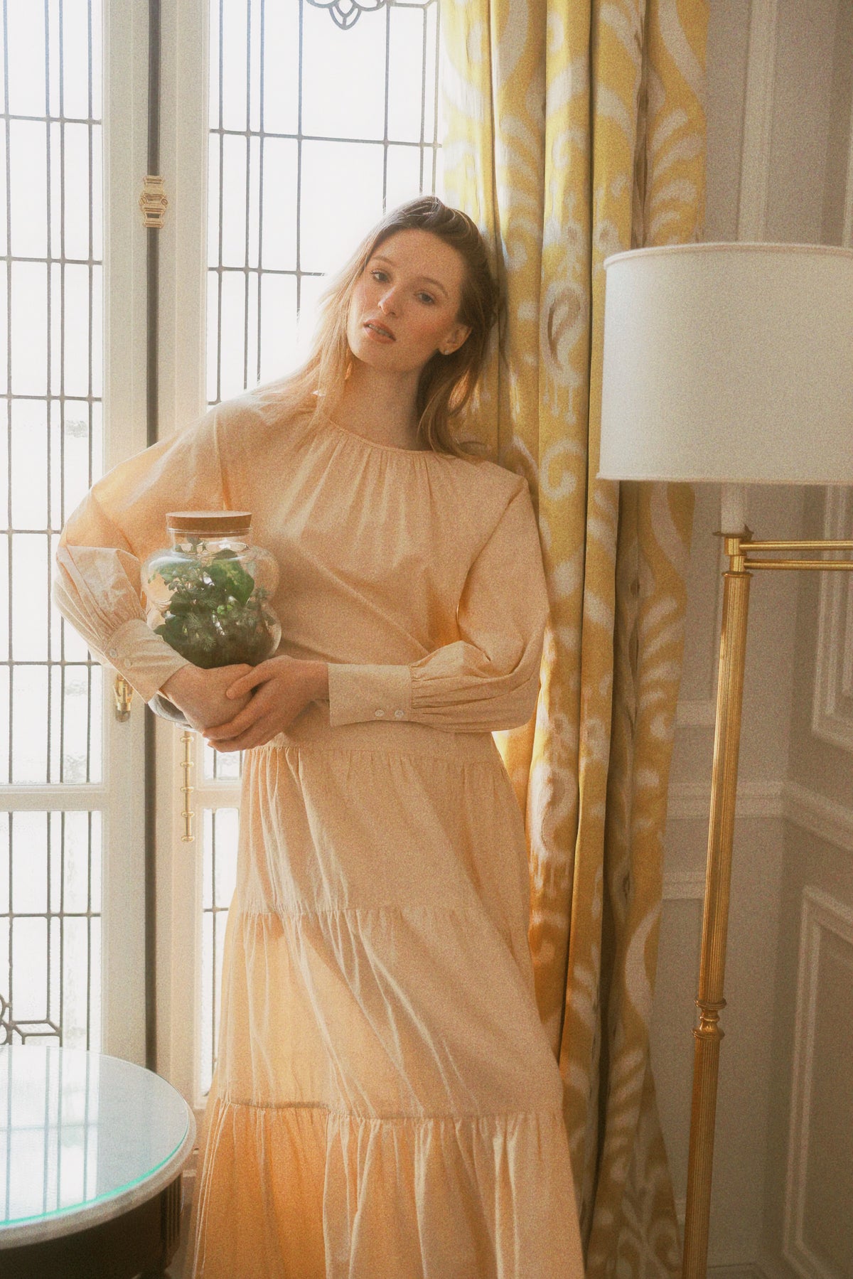 Premiere Champagne Long Dress