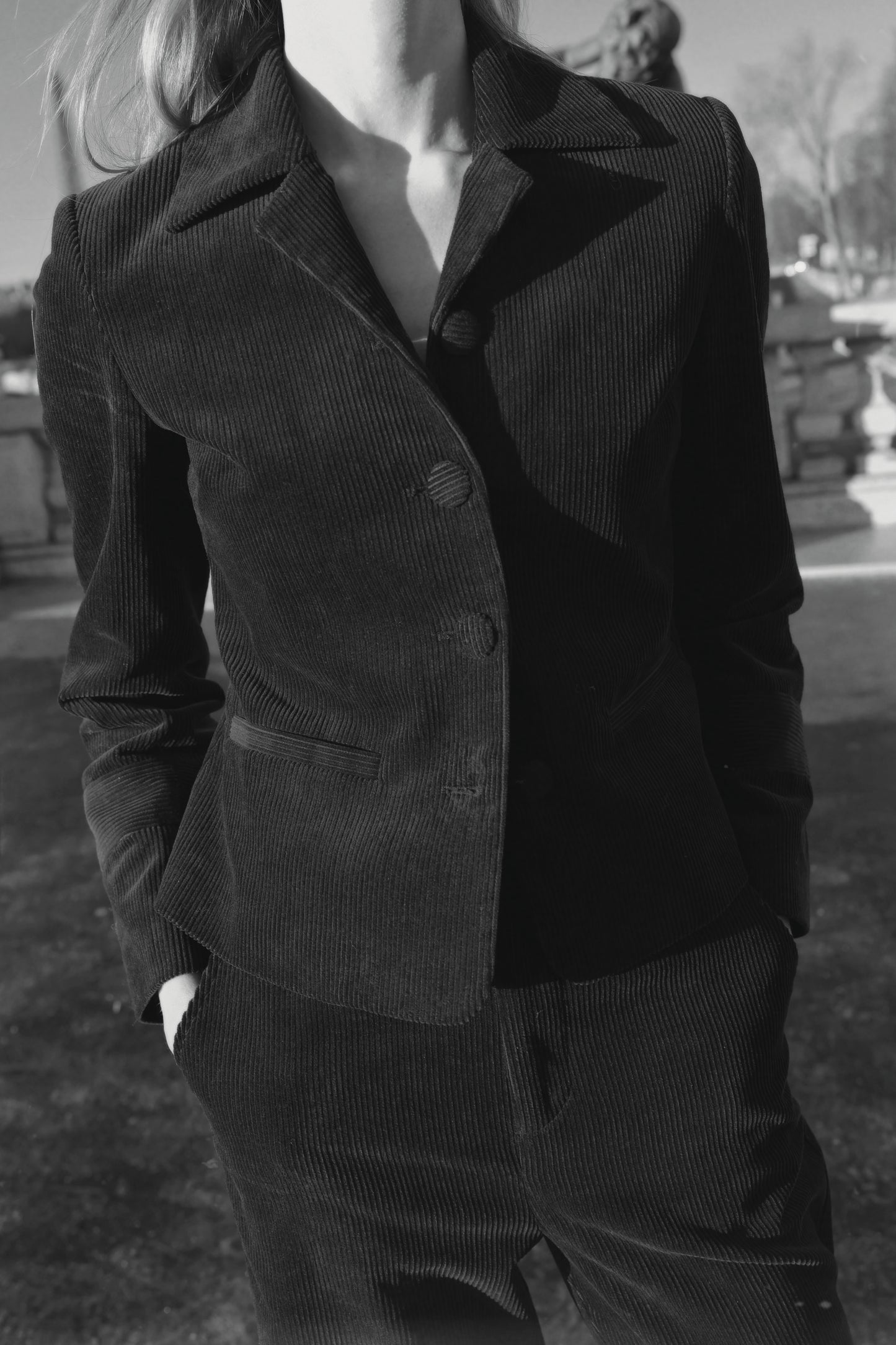 Premiere Sapphire Corduroy Jacket