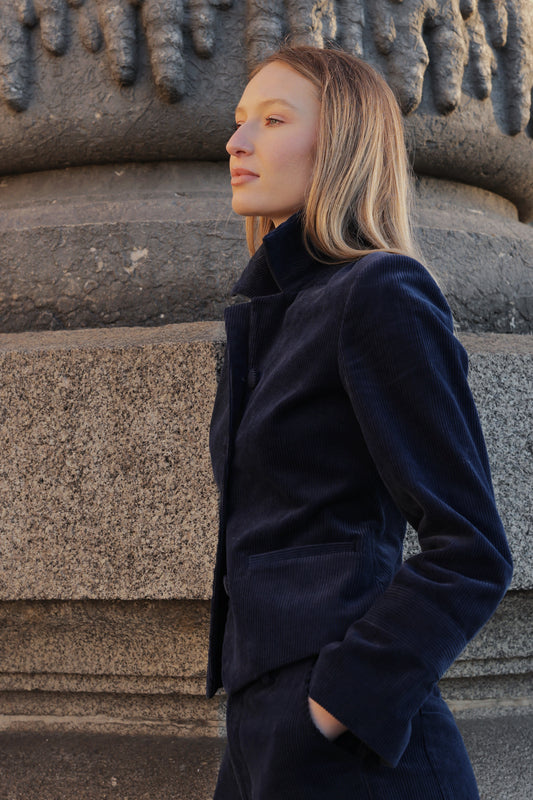 Premiere Sapphire Corduroy Jacket