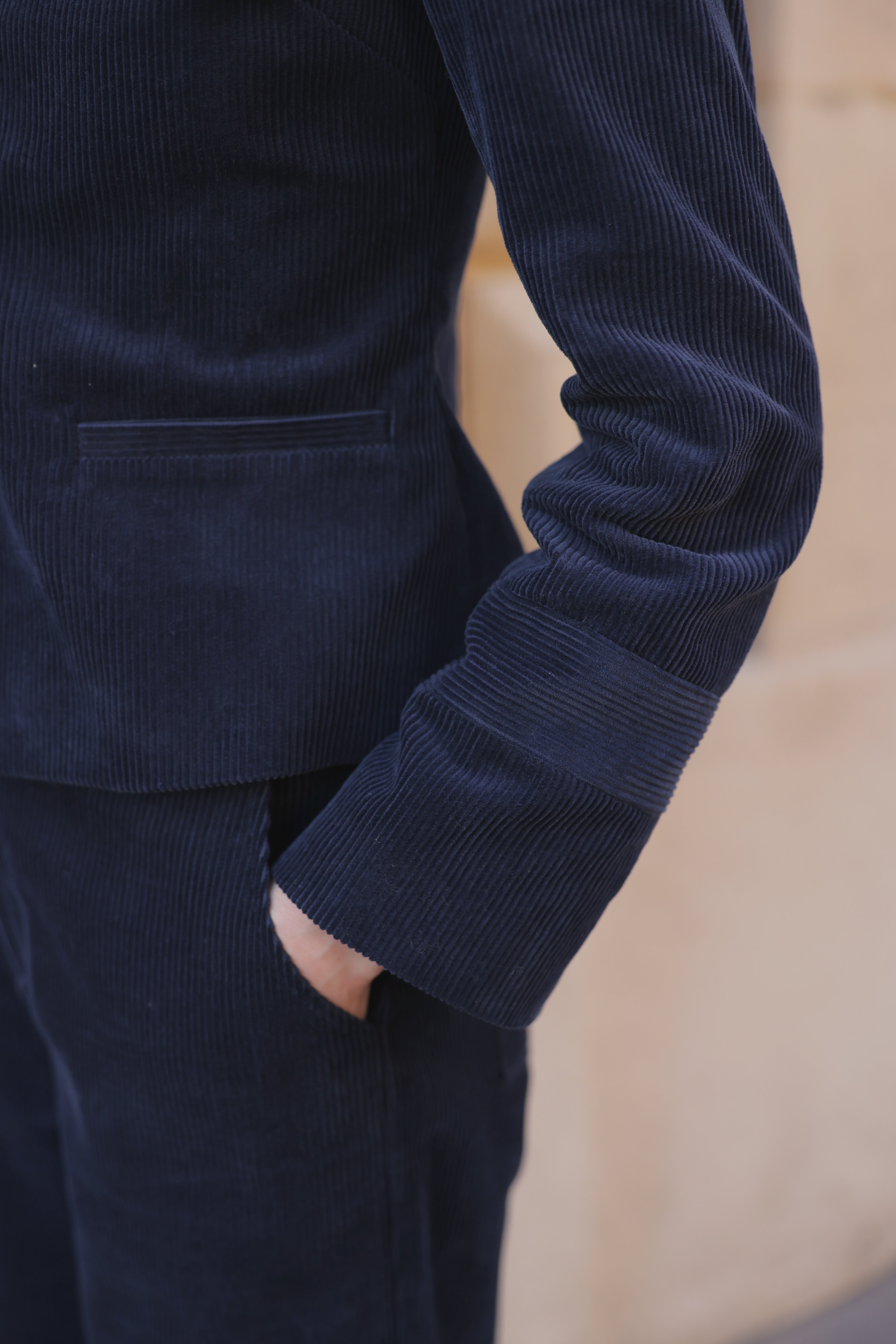 Premiere Sapphire Corduroy Jacket – TING MAISON