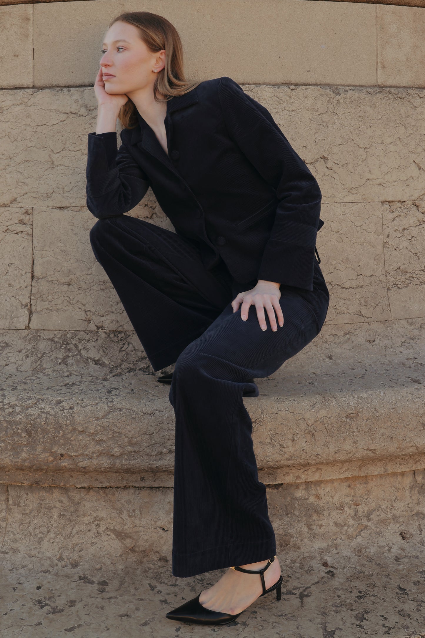 Premiere Sapphire Corduroy Pant