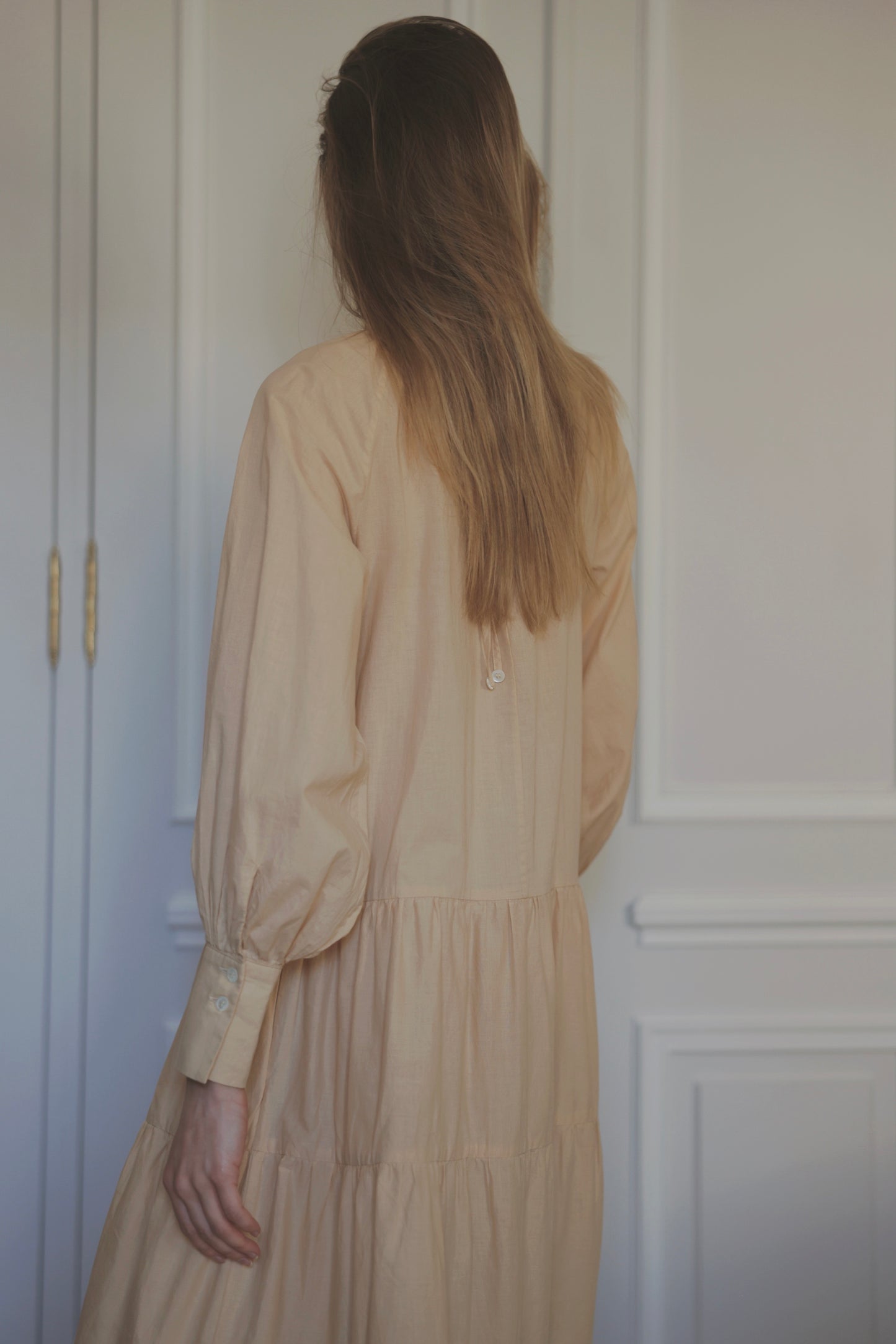 Premiere Champagne Long Dress