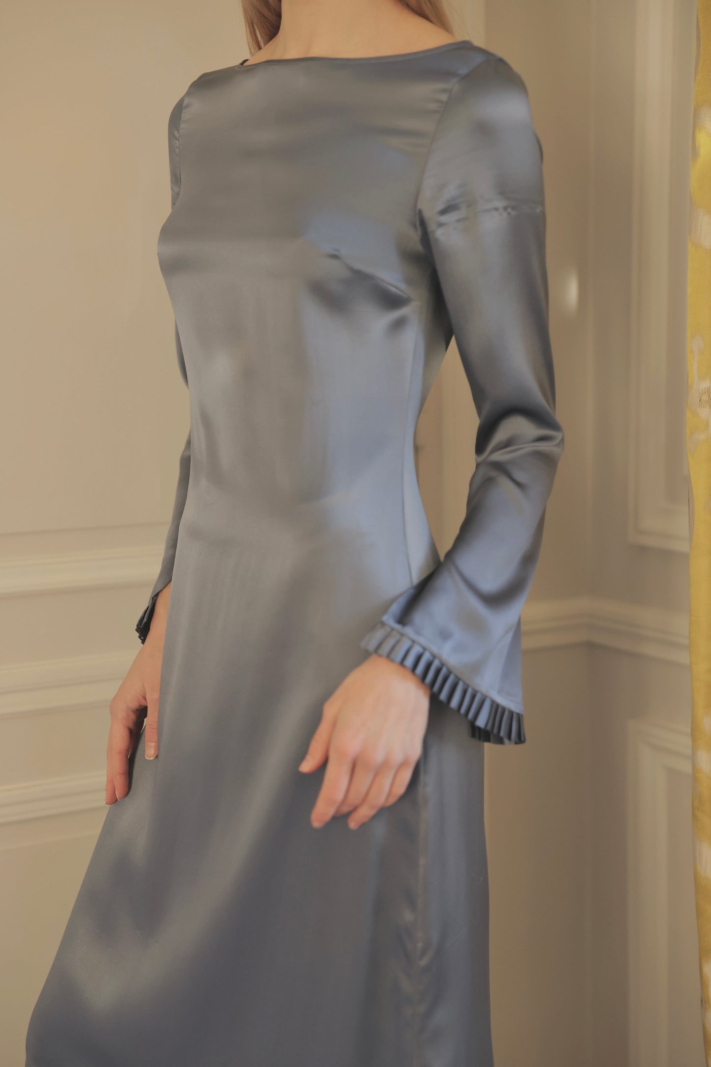 Premiere Galaxy Silk Long Dress